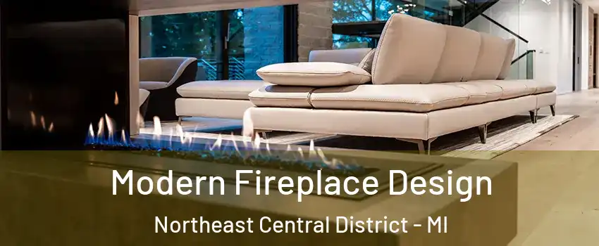 Modern Fireplace Design Northeast Central District - MI