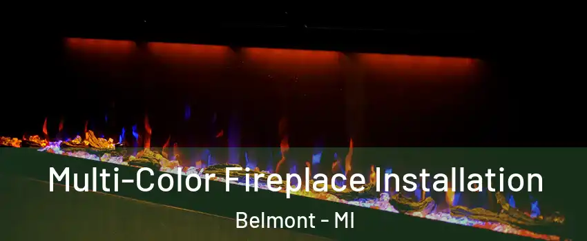 Multi-Color Fireplace Installation Belmont - MI