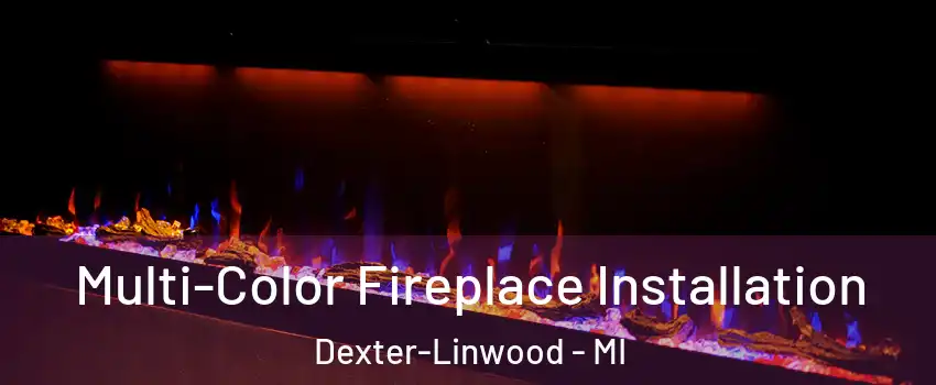 Multi-Color Fireplace Installation Dexter-Linwood - MI