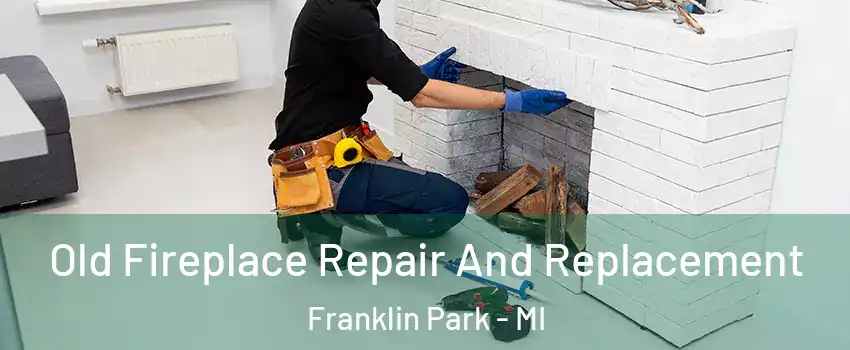 Old Fireplace Repair And Replacement Franklin Park - MI