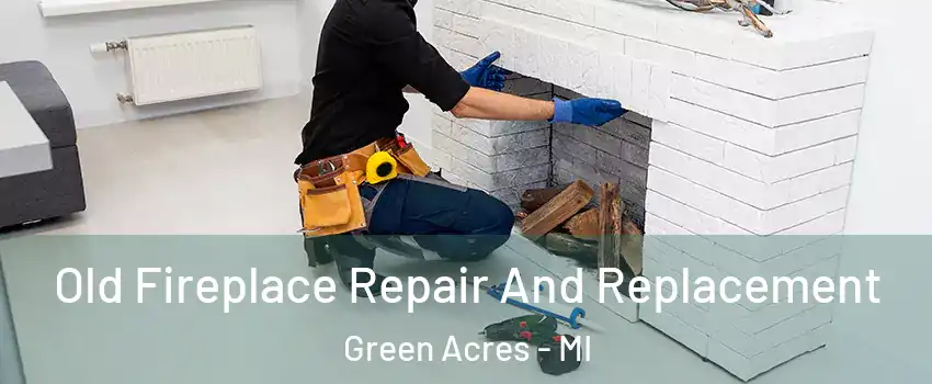 Old Fireplace Repair And Replacement Green Acres - MI