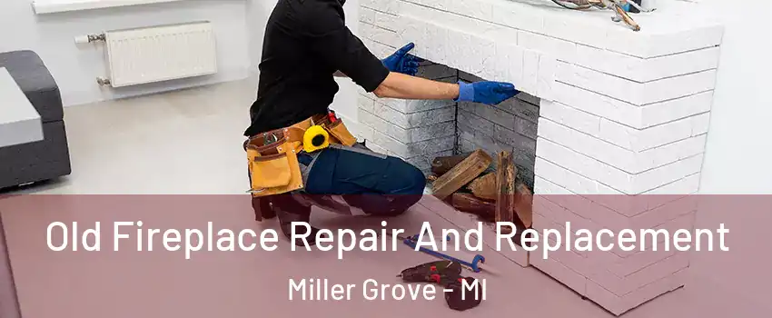 Old Fireplace Repair And Replacement Miller Grove - MI