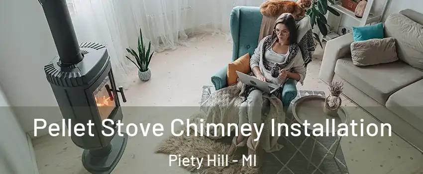 Pellet Stove Chimney Installation Piety Hill - MI