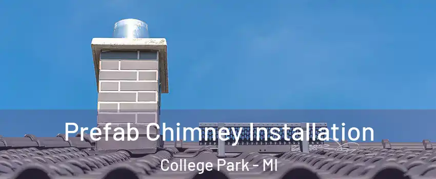 Prefab Chimney Installation College Park - MI