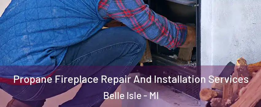 Propane Fireplace Repair And Installation Services Belle Isle - MI