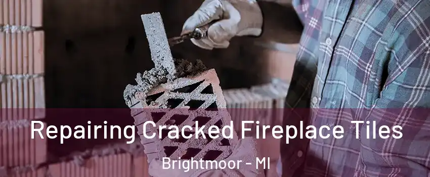 Repairing Cracked Fireplace Tiles Brightmoor - MI