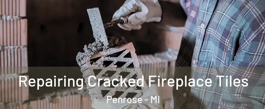 Repairing Cracked Fireplace Tiles Penrose - MI