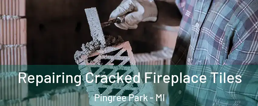 Repairing Cracked Fireplace Tiles Pingree Park - MI