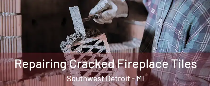 Repairing Cracked Fireplace Tiles Southwest Detroit - MI