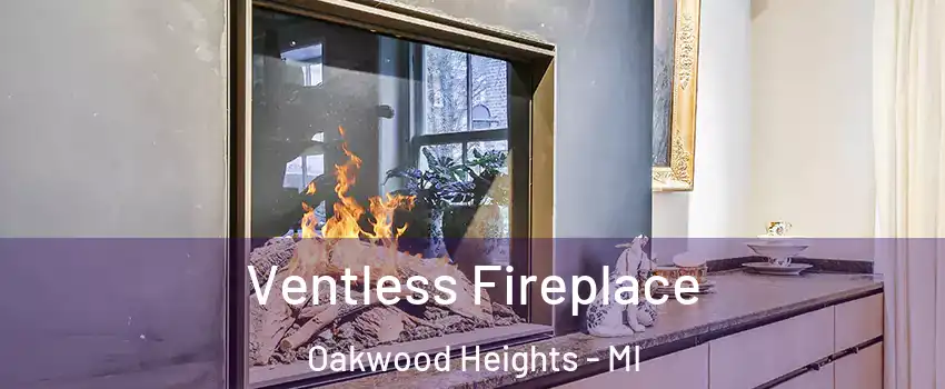 Ventless Fireplace Oakwood Heights - MI