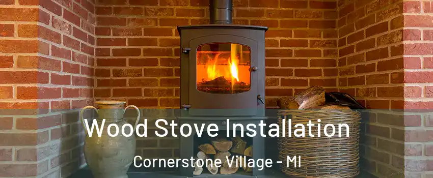 Wood Stove Installation Cornerstone Village - MI