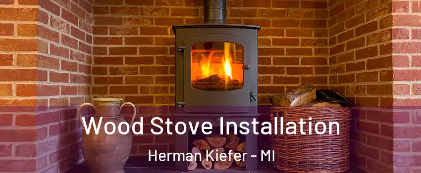 Wood Stove Installation Herman Kiefer - MI