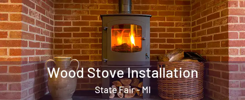 Wood Stove Installation State Fair - MI